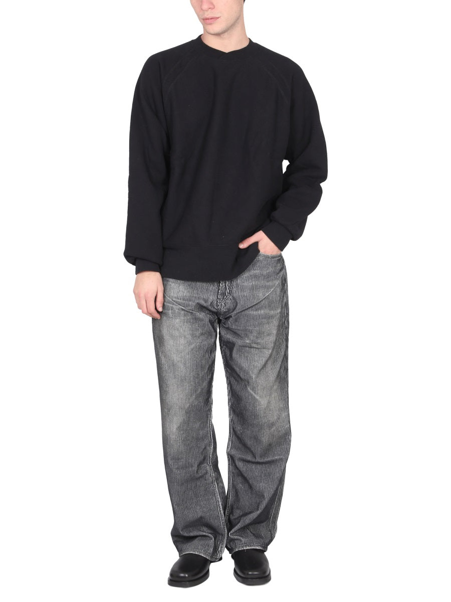 ENGINEERED GARMENTS Men's Crewneck Mini Sweatshirt