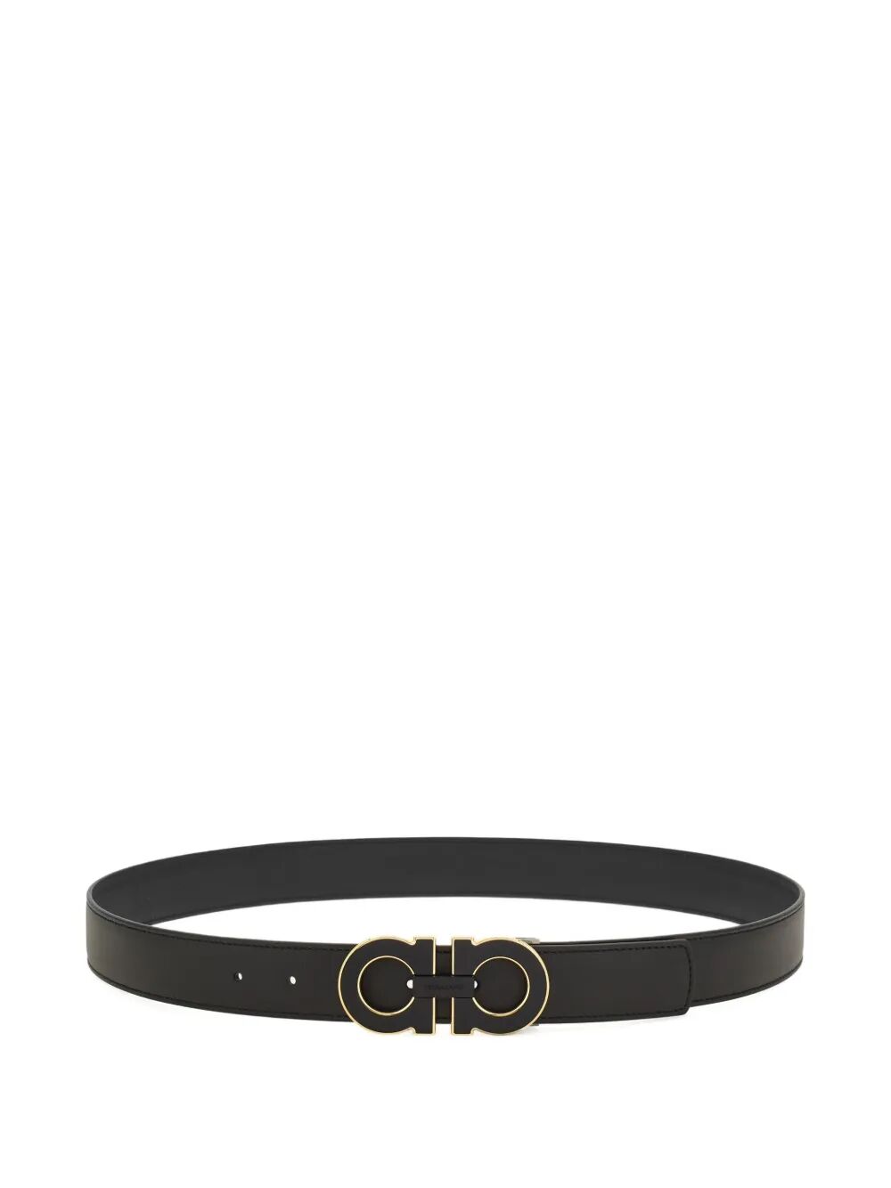 Ferragamo Reversible and Adjustable Double Gancini Hook Belt