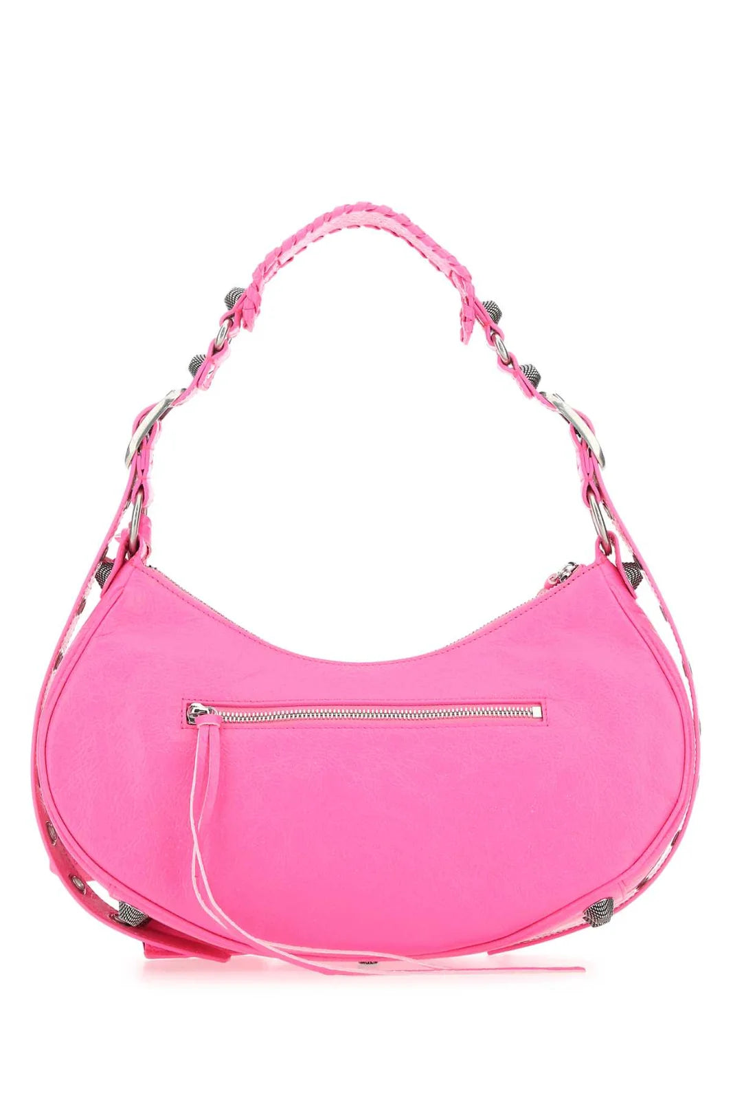 BALENCIAGA Mini Nappa Leather Shoulder Handbag