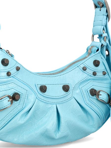 BALENCIAGA Mini Nappa Leather Shoulder Handbag