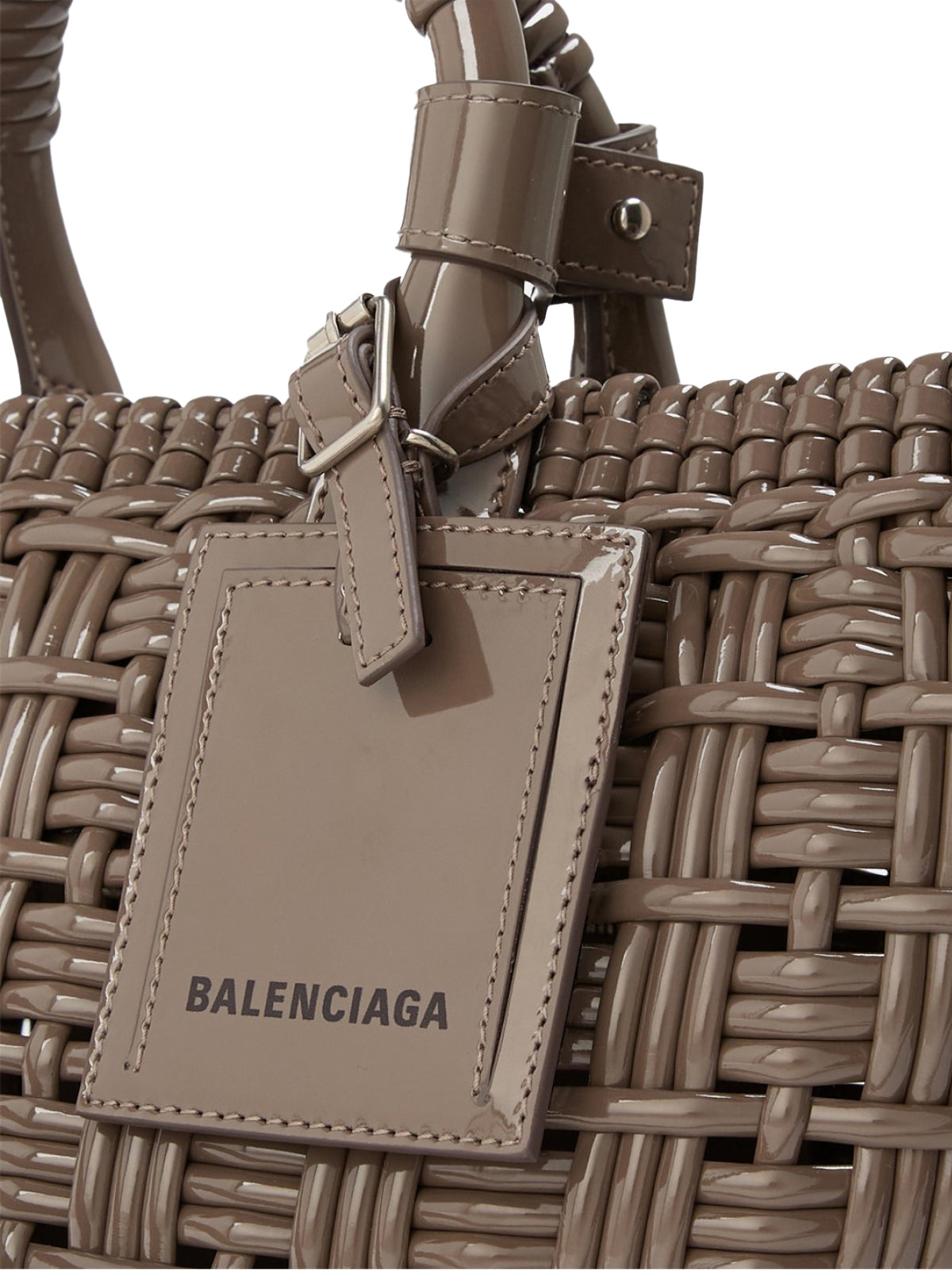 BALENCIAGA Bistro Basket Tote Handbag 41X32X13 CM