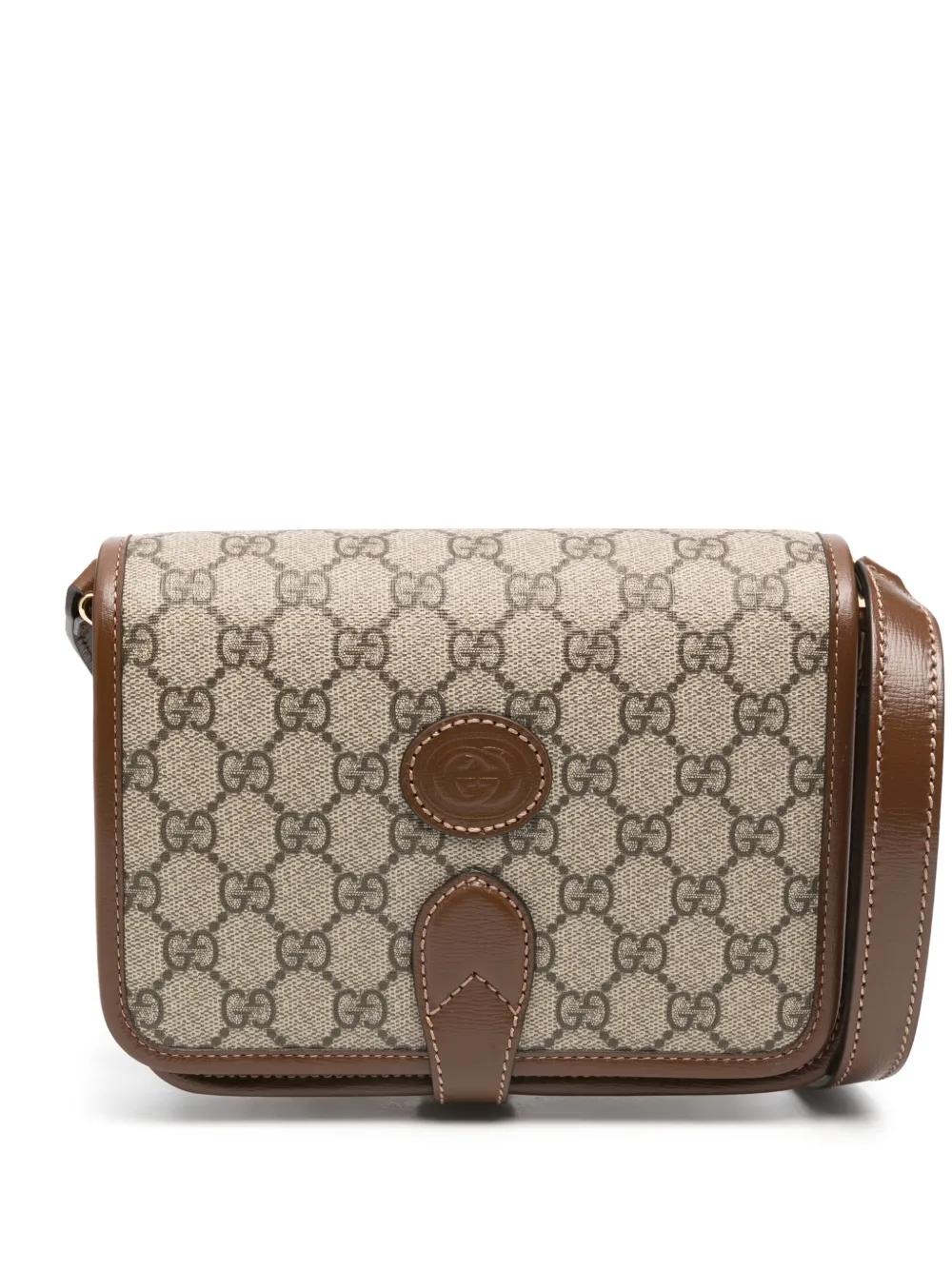 GUCCI GG Supreme Retro Crossbody Handbag