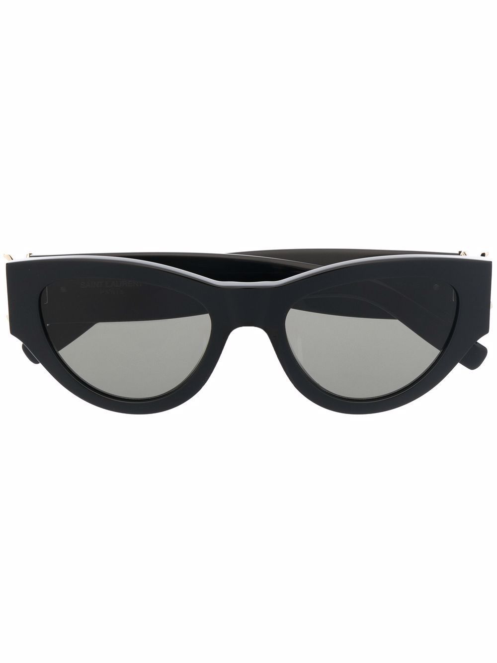 SAINT LAURENT Fashion Sunglasses with Crystal Logo