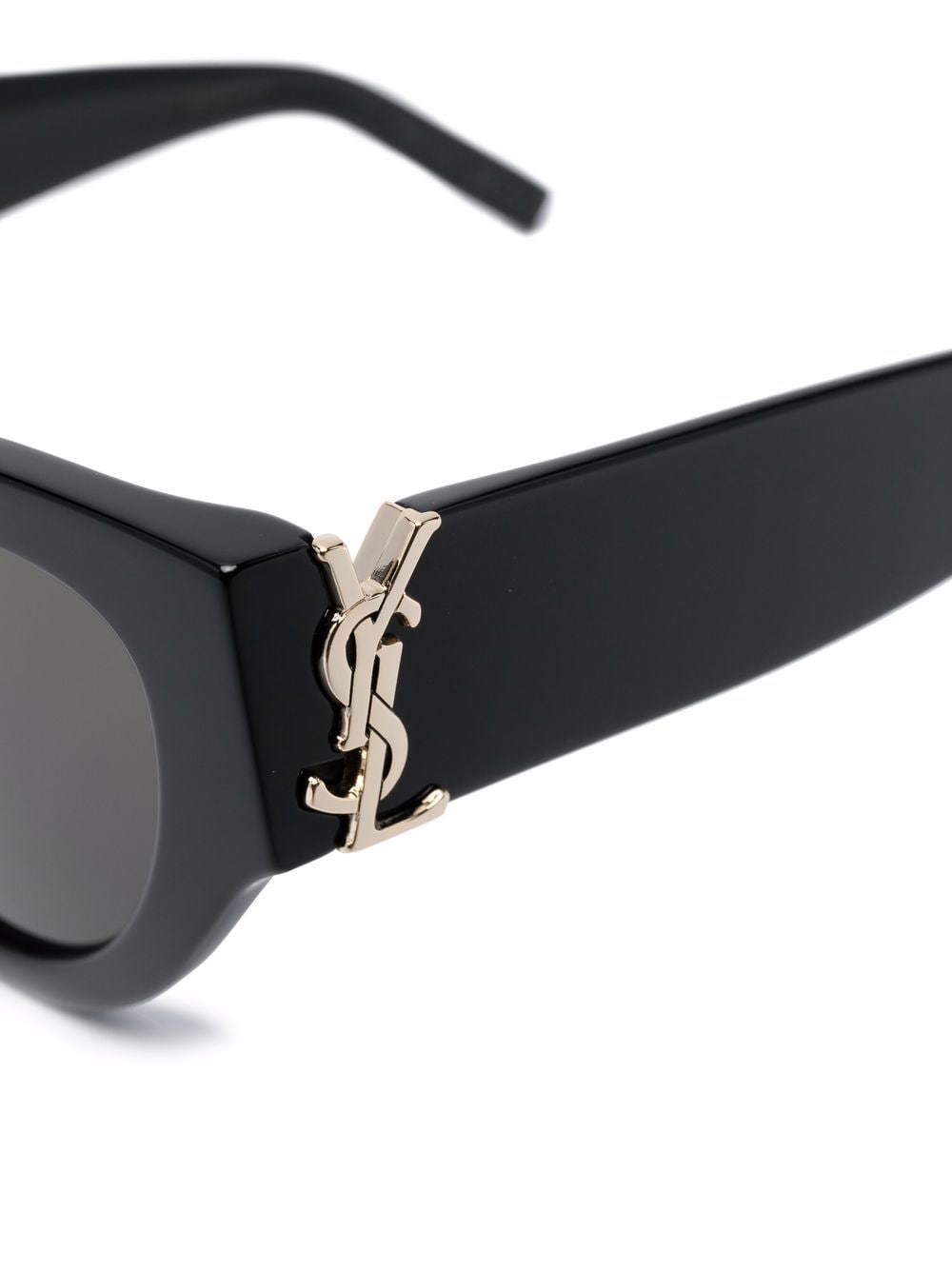 SAINT LAURENT Cat Eye Sunglasses with Logo Detail