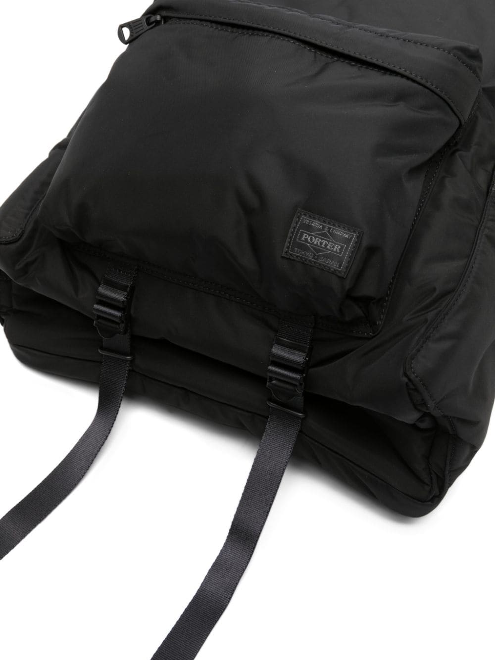 PORTER Padded Nylon Backpack with Adjustable Straps
