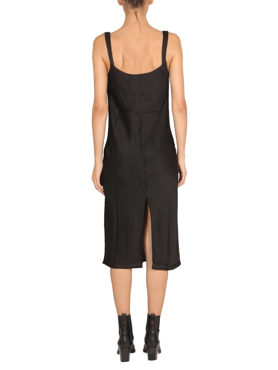 BAUM UND PFERDGARTEN Mini Dress with Ring Neckline for Women