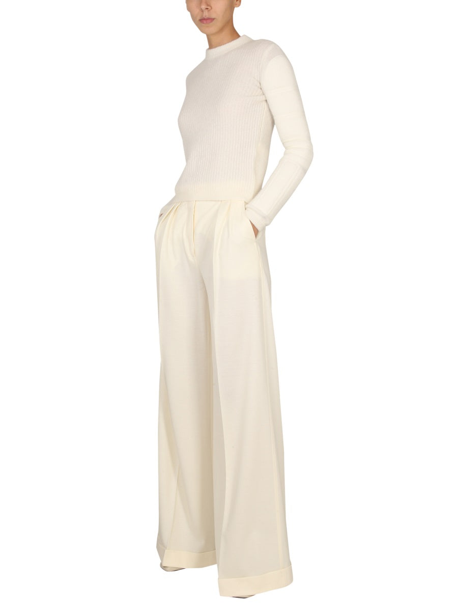 MAX MARA Chic Mohair Yarn Knit Sweater