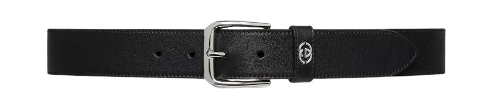 GUCCI Interlocking G Leather Belt - Men's