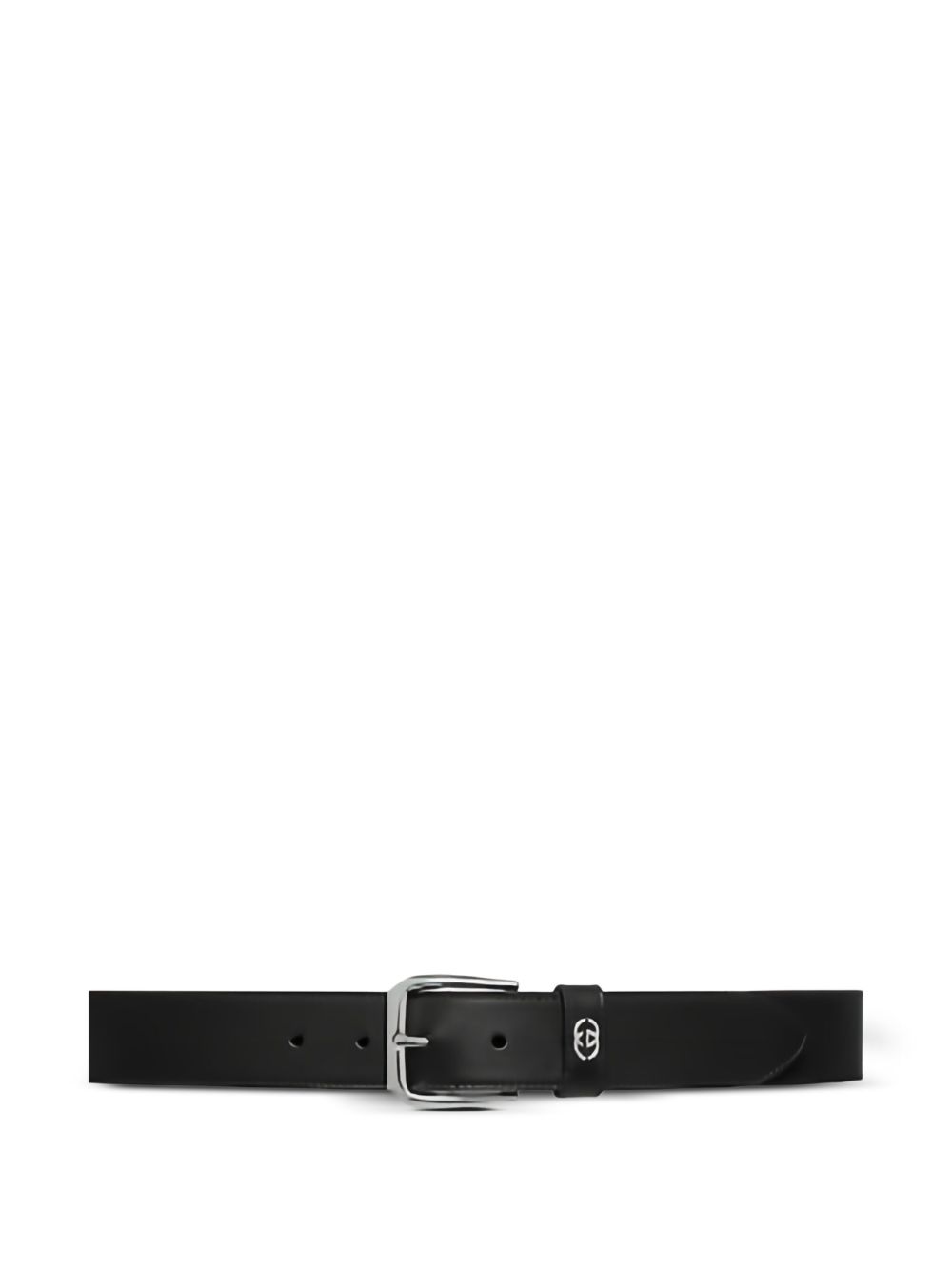 GUCCI Interlocking G Leather Belt - Men's