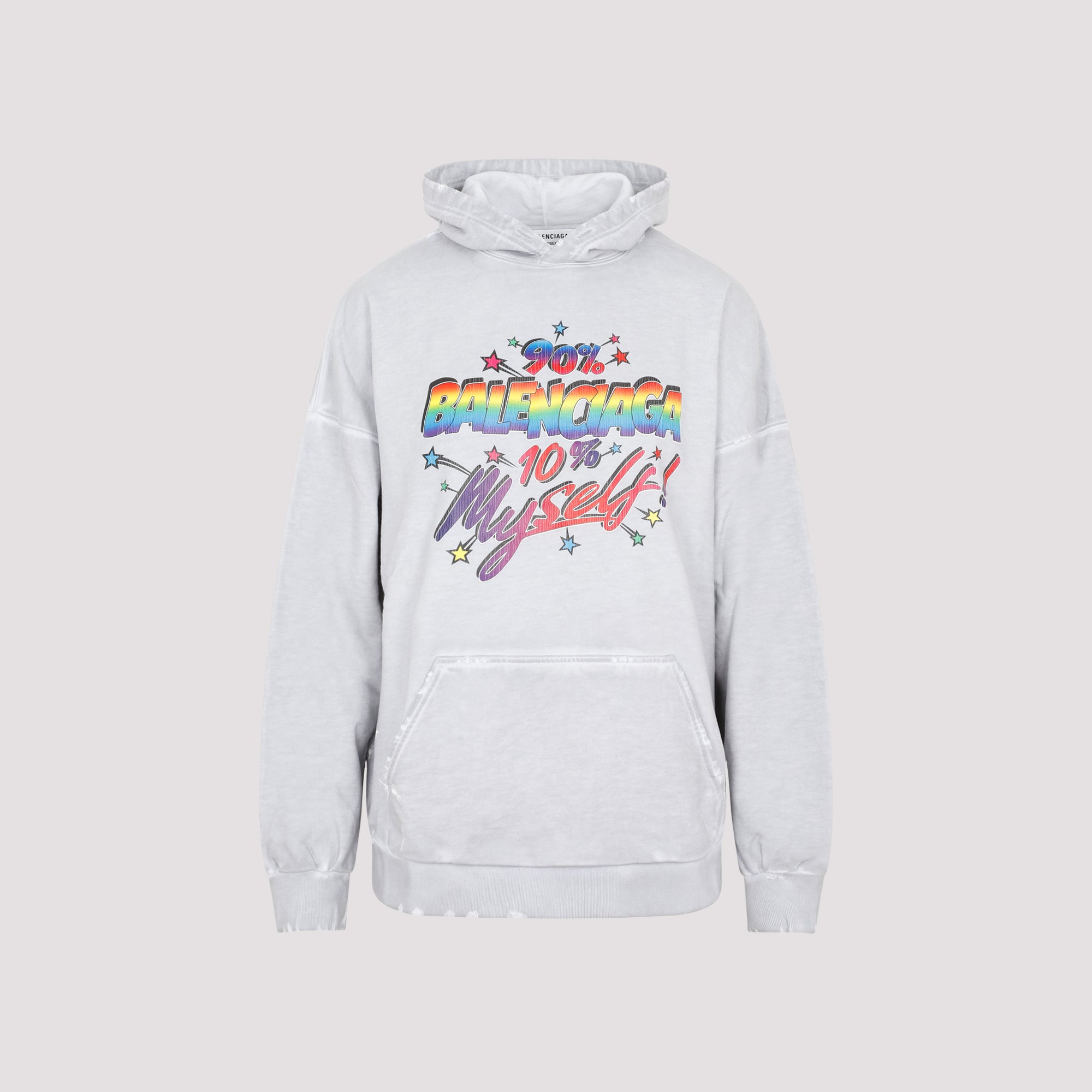 BALENCIAGA Oversize Cotton Sweatshirt for Women - FW22 Collection