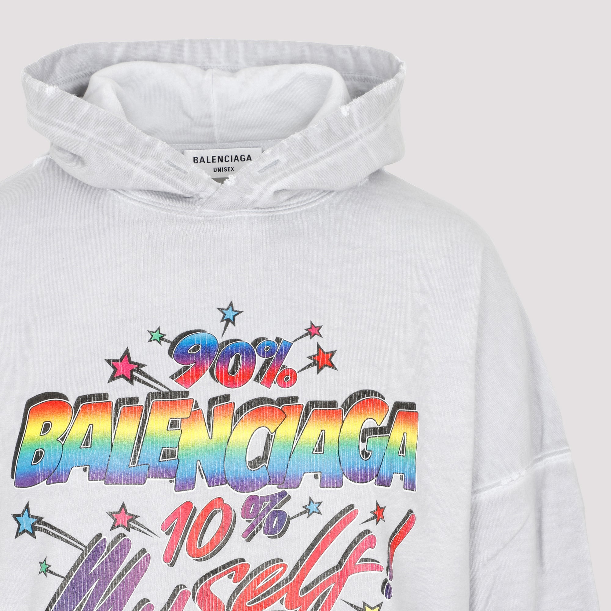 BALENCIAGA Oversize Cotton Sweatshirt for Women - FW22 Collection