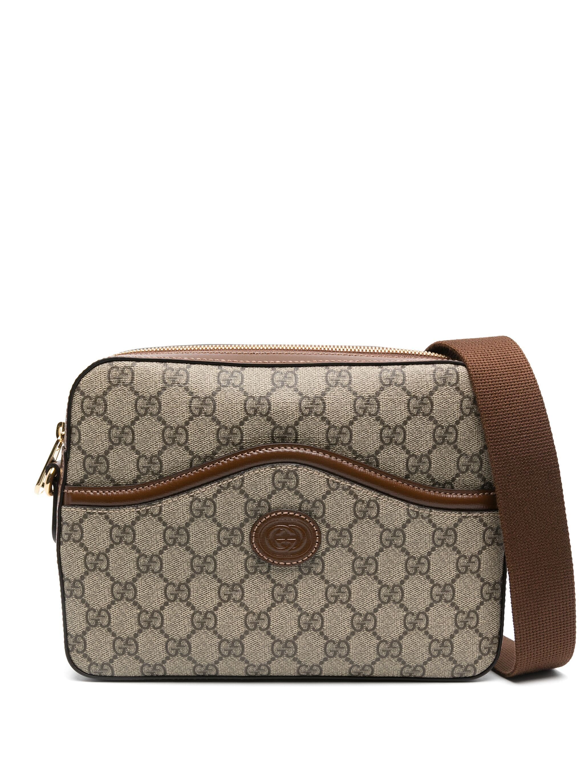 GUCCI Mini Messenger Handbag with Interlocking G - FW24