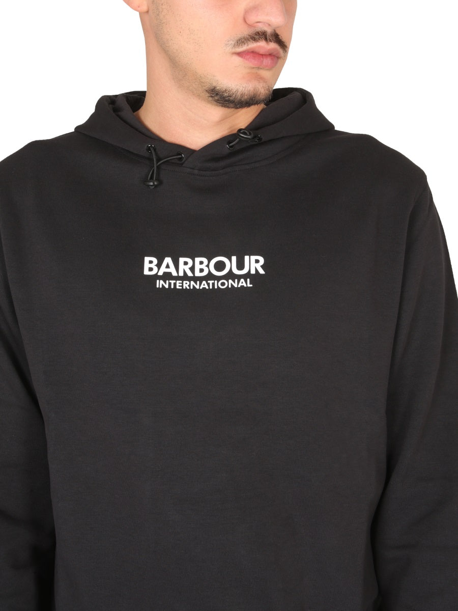 BARBOUR Men's Classic Hoodie with Drawstring Collar