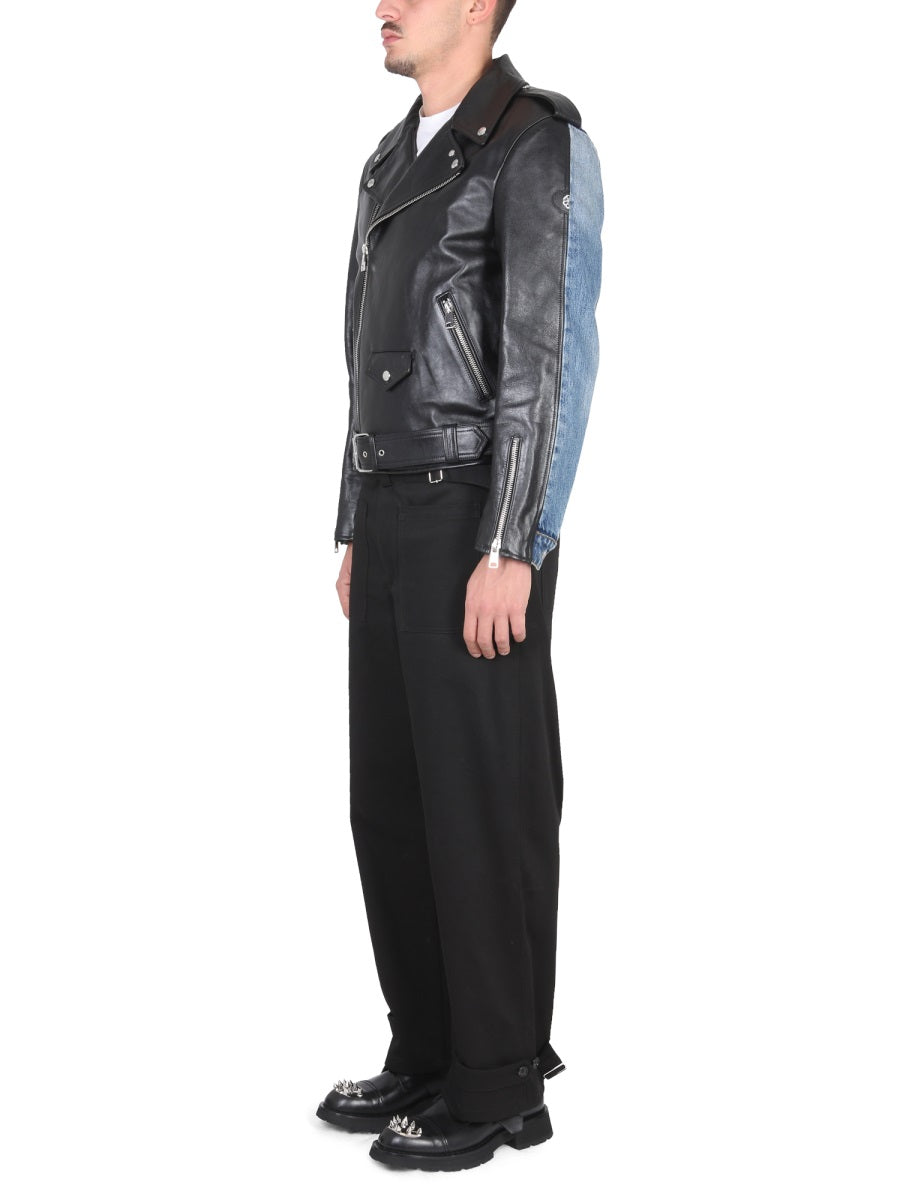 ALEXANDER McQUEEN Men's Cargo Pants with Belt Closure