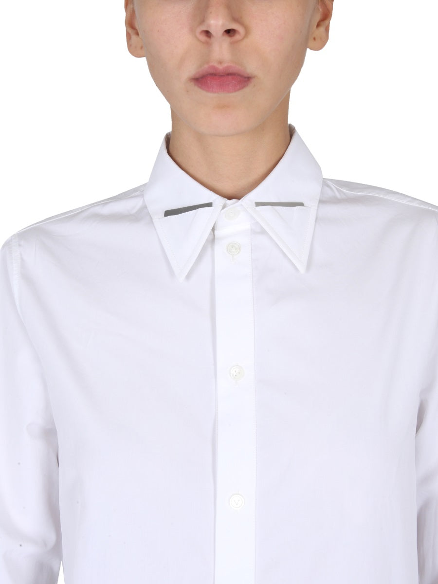 BOTTEGA VENETA Classic Point Collar Women's Shirt