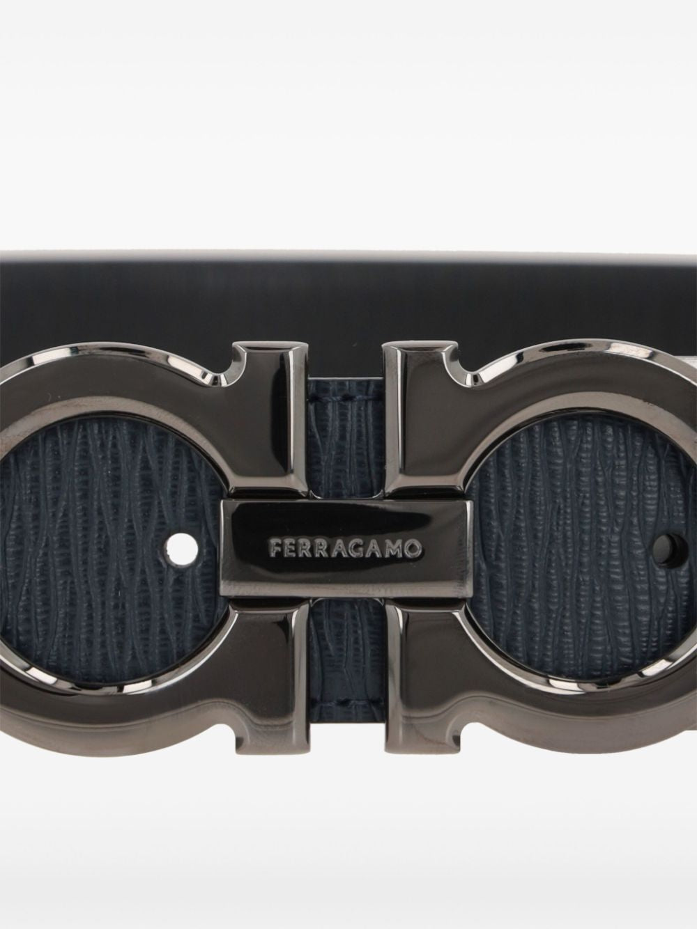 Ferragamo Reversible and Adjustable Gancini Hook Belt - SS25