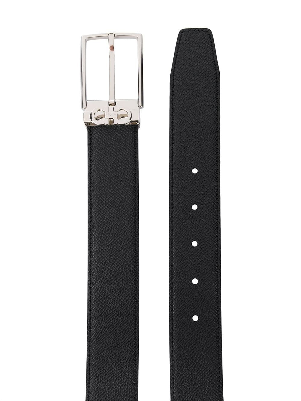 Ferragamo Gancini Hook Buckle Belt for Men