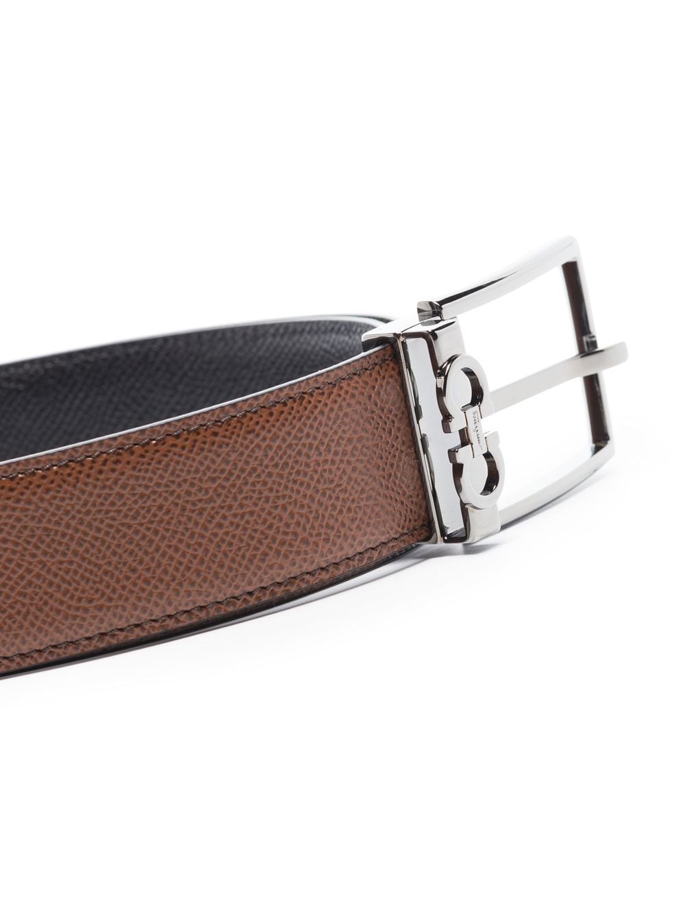 Ferragamo Reversible Gancini Hook Belt for Men