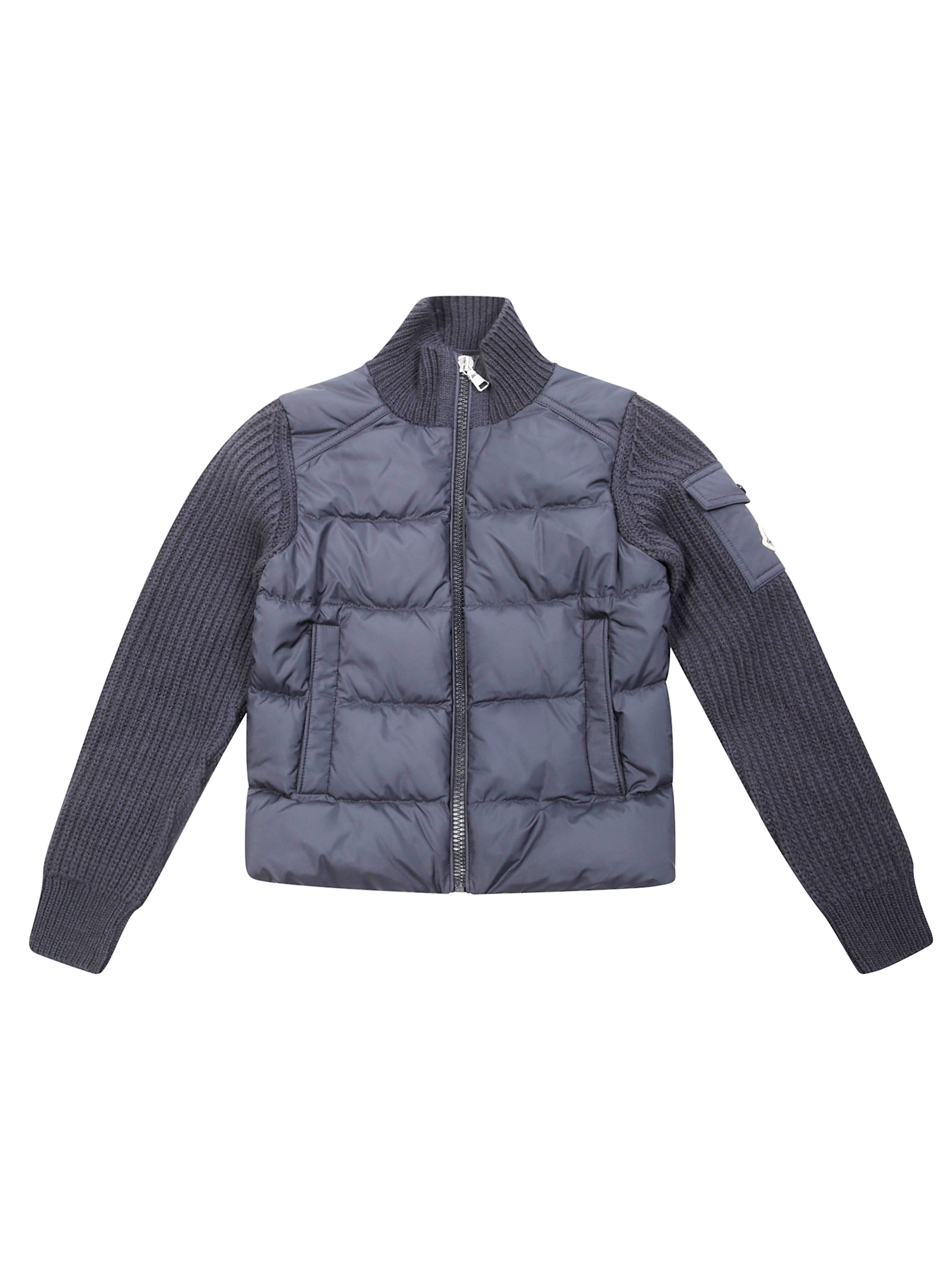 MONCLER Mini Multi-Material Cardigan
