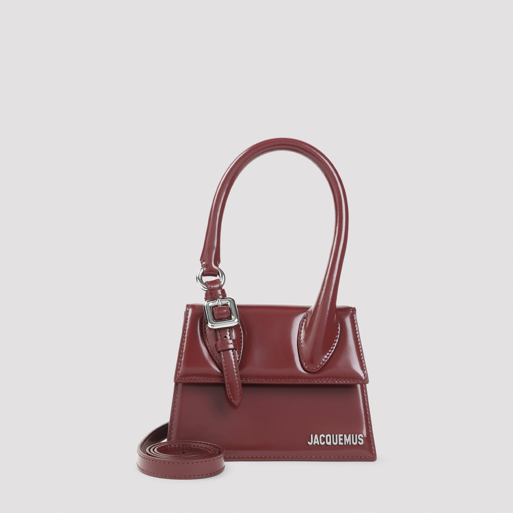 JACQUEMUS Le Chiquito Moyen Boucle Loop Mini Handbag - 18cm x 13cm x 6.5cm