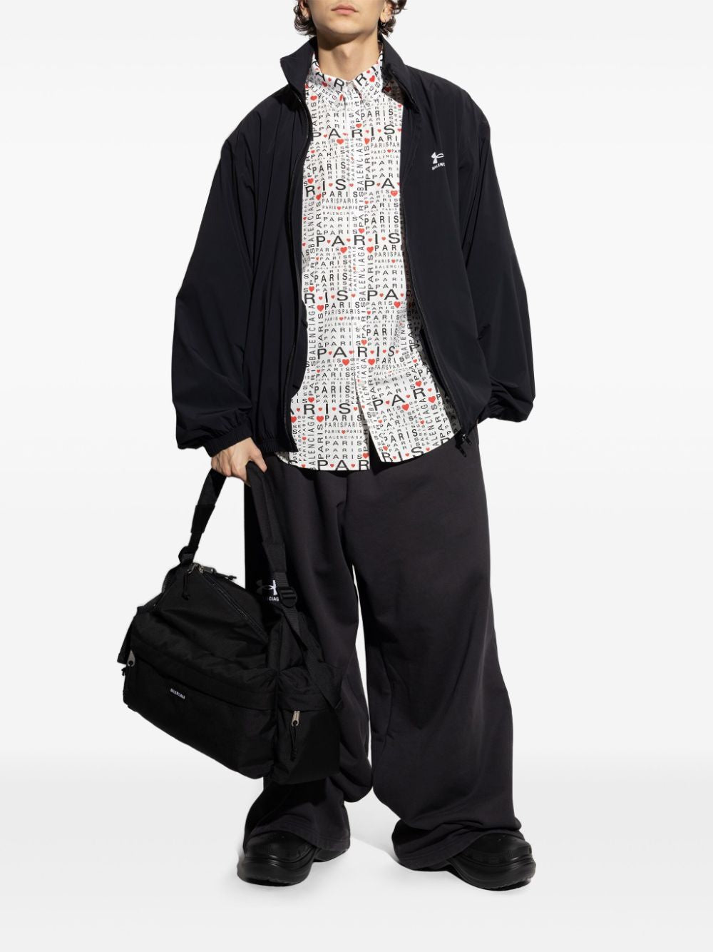 BALENCIAGA Large Fit Short Sleeve Shirt