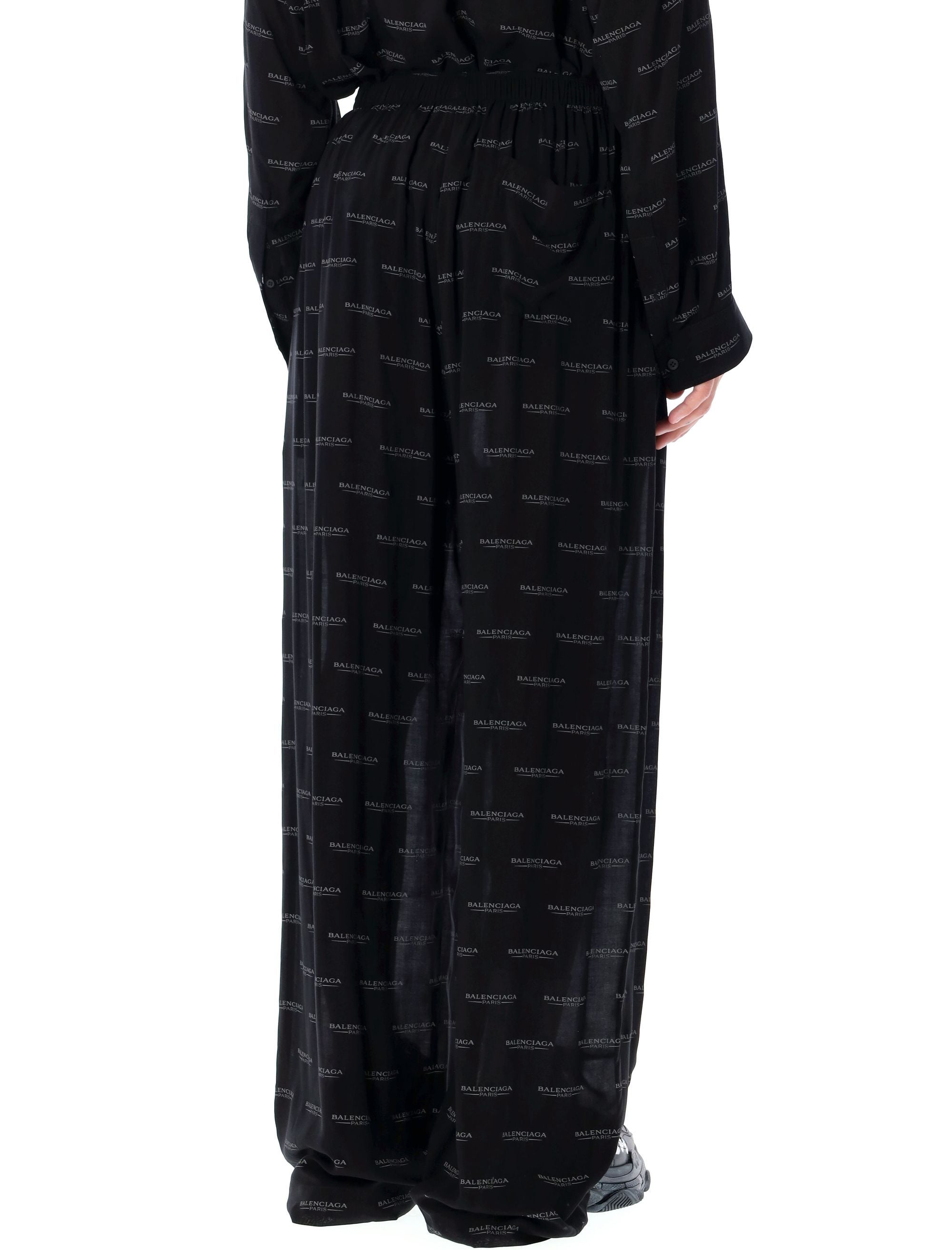 BALENCIAGA Logo Pyjama Pants - Size 50