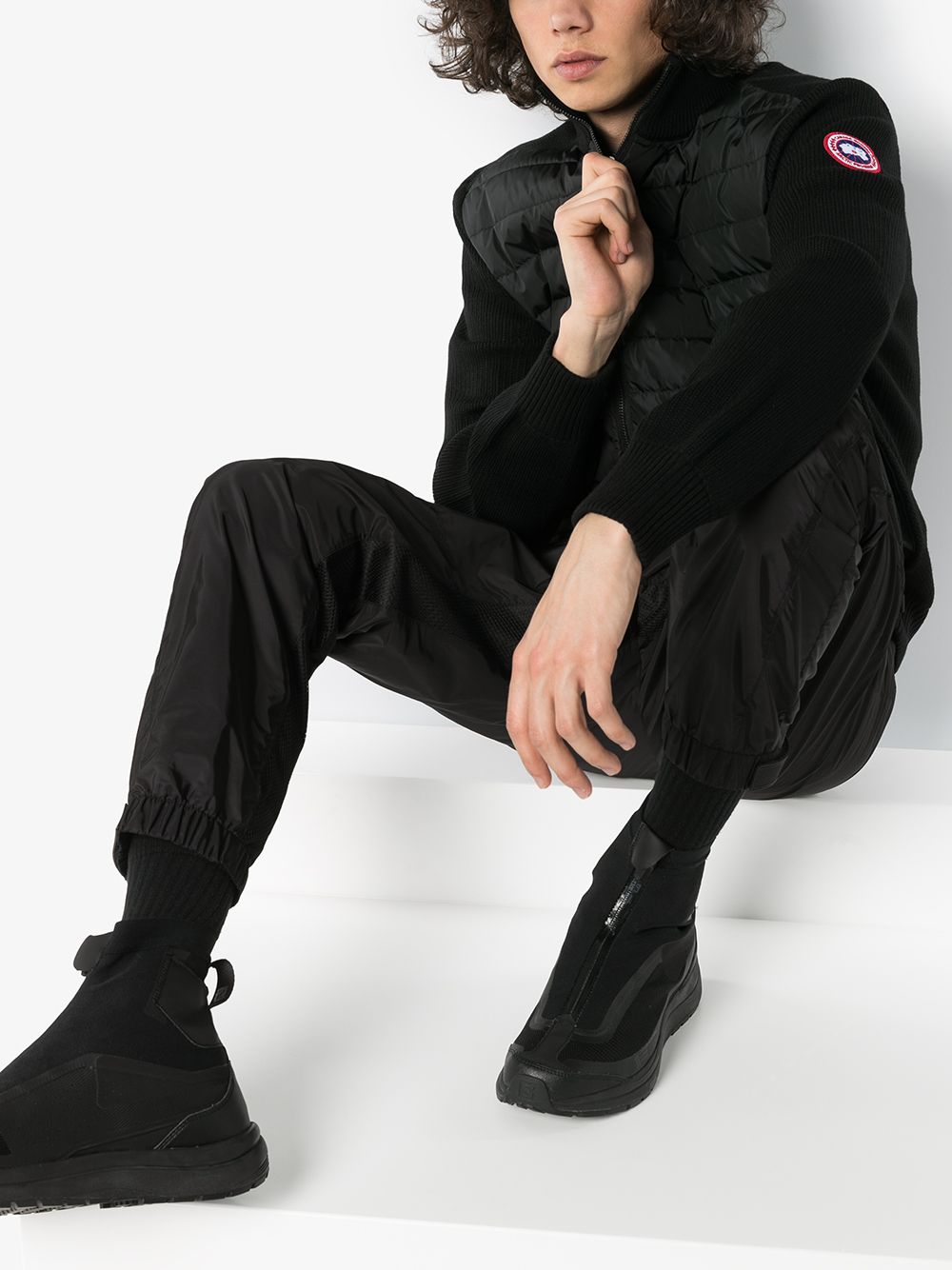 CANADA GOOSE Hybride Jacket for Men - Warm Wool Layering Piece