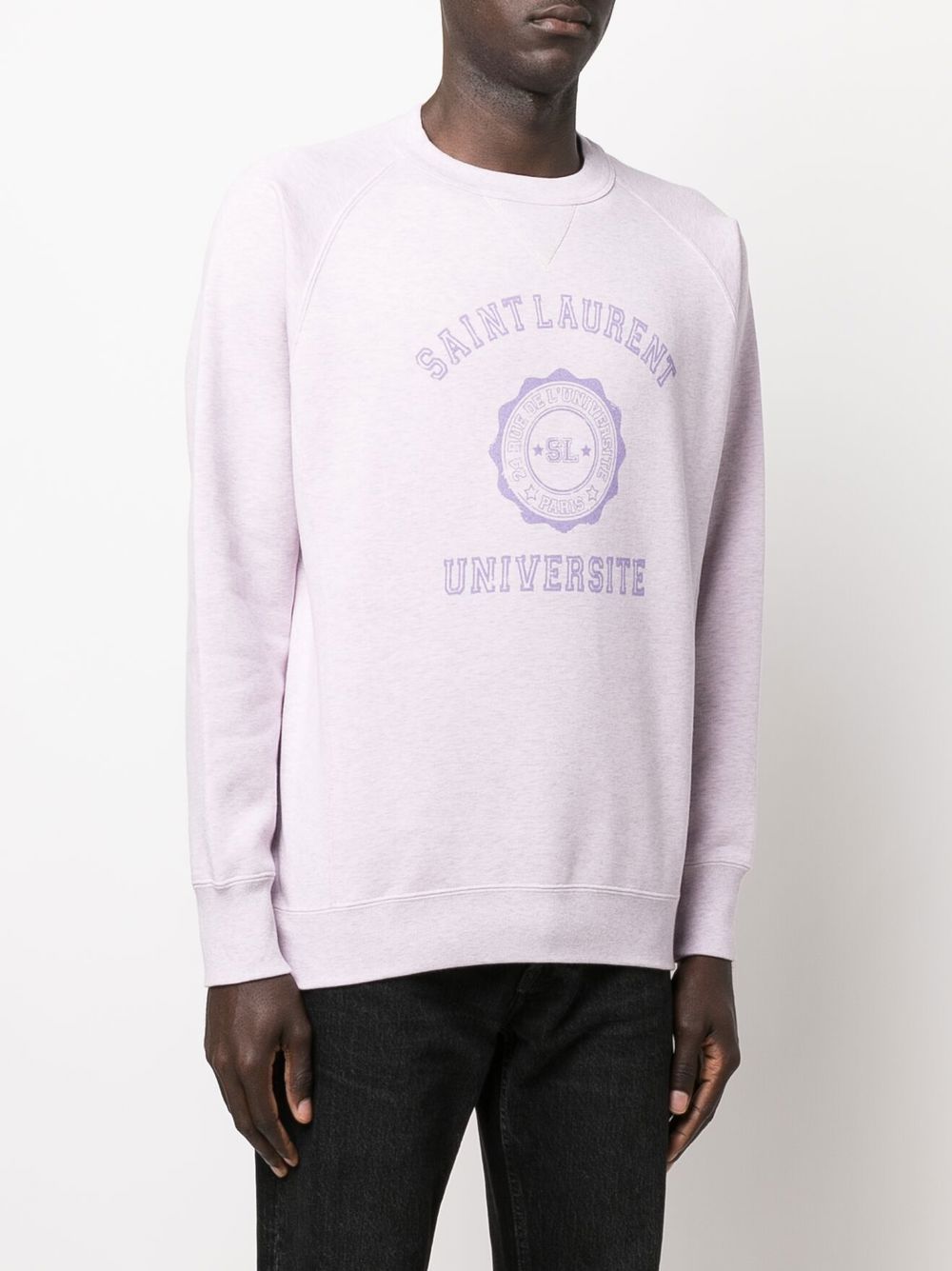 SAINT LAURENT Oversized Sweatshirt with Unique Paneling for Men