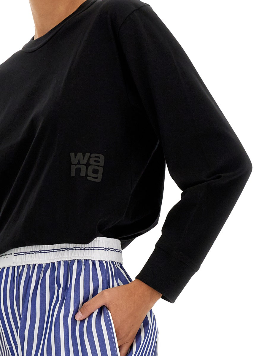 ALEXANDERWANG.T Embossed Logo T-Shirt