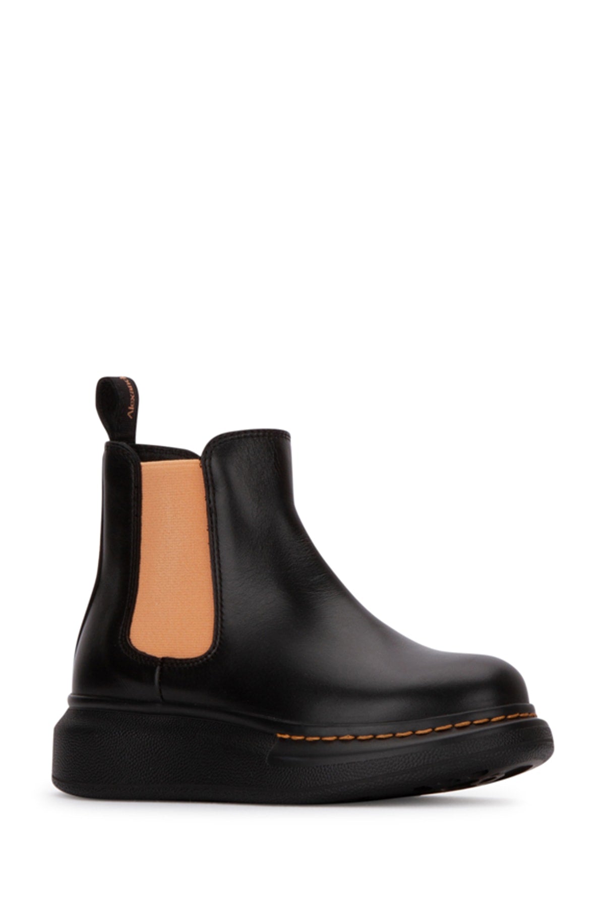 ALEXANDER MCQUEEN KIDS Mini Leather Boots for Boys