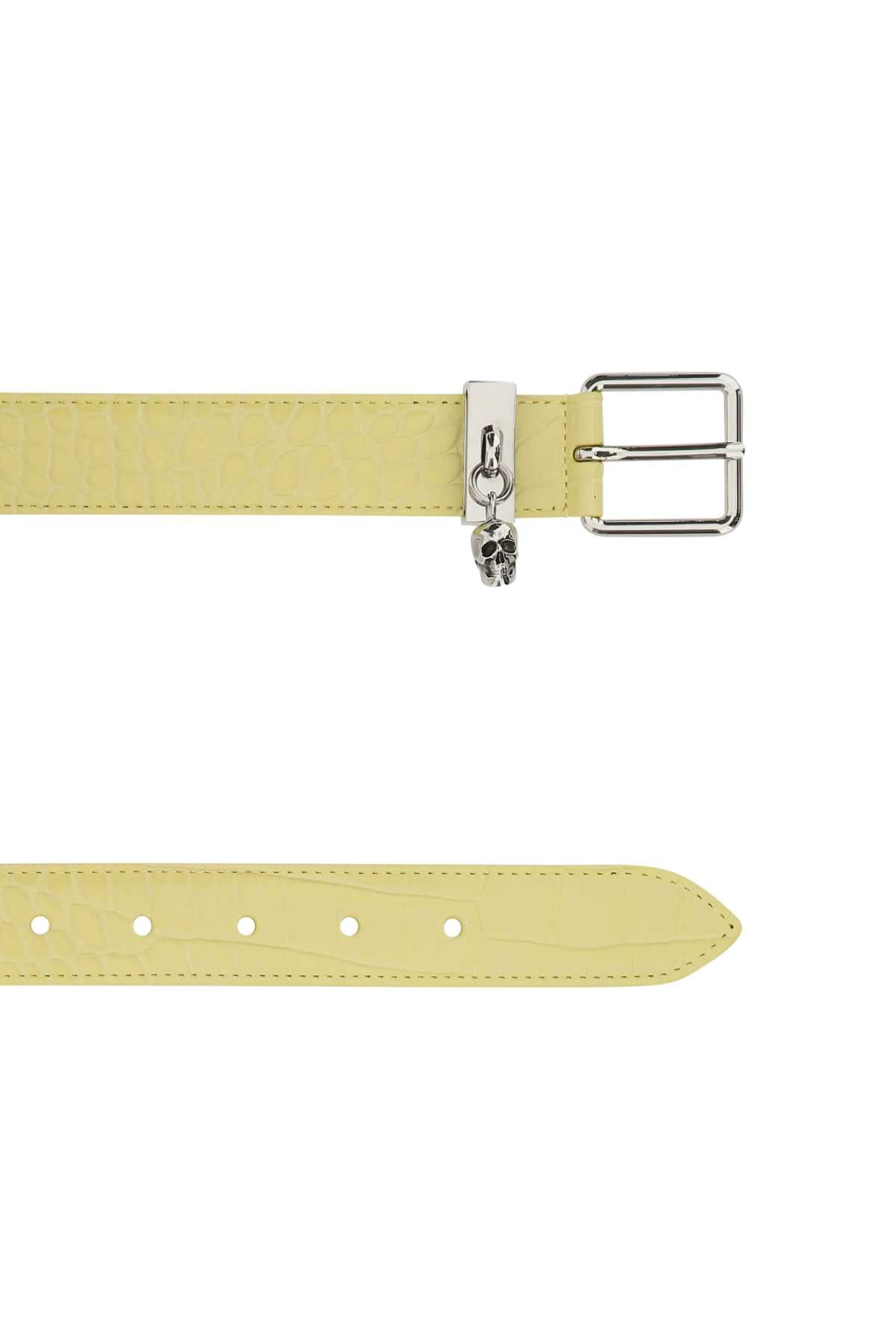 ALEXANDER MCQUEEN Women's Leather Belt - Spring/Summer Collection