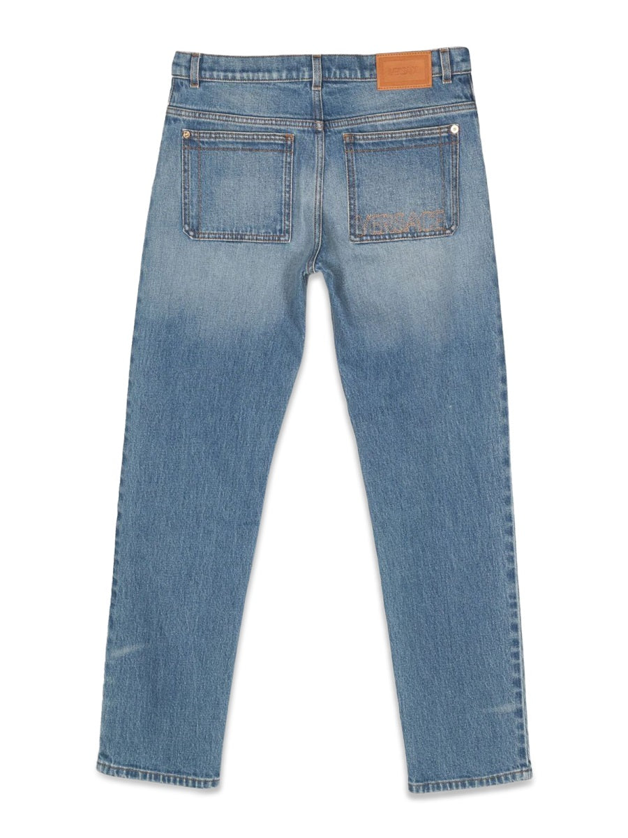 VERSACE Stylish Kids Denim Jeans