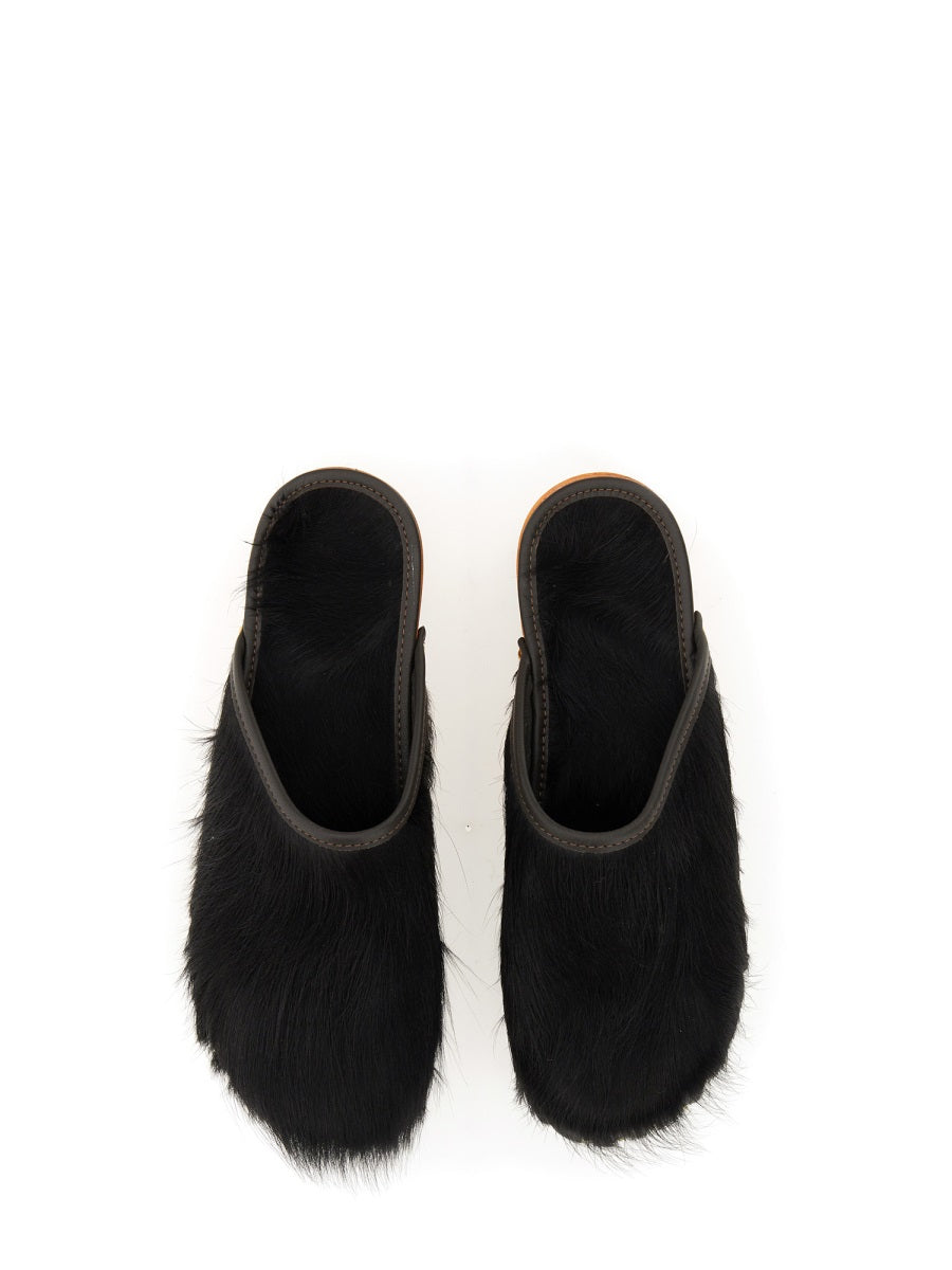 JEJIA Teddy Sandals with 5.5 cm Heel Height