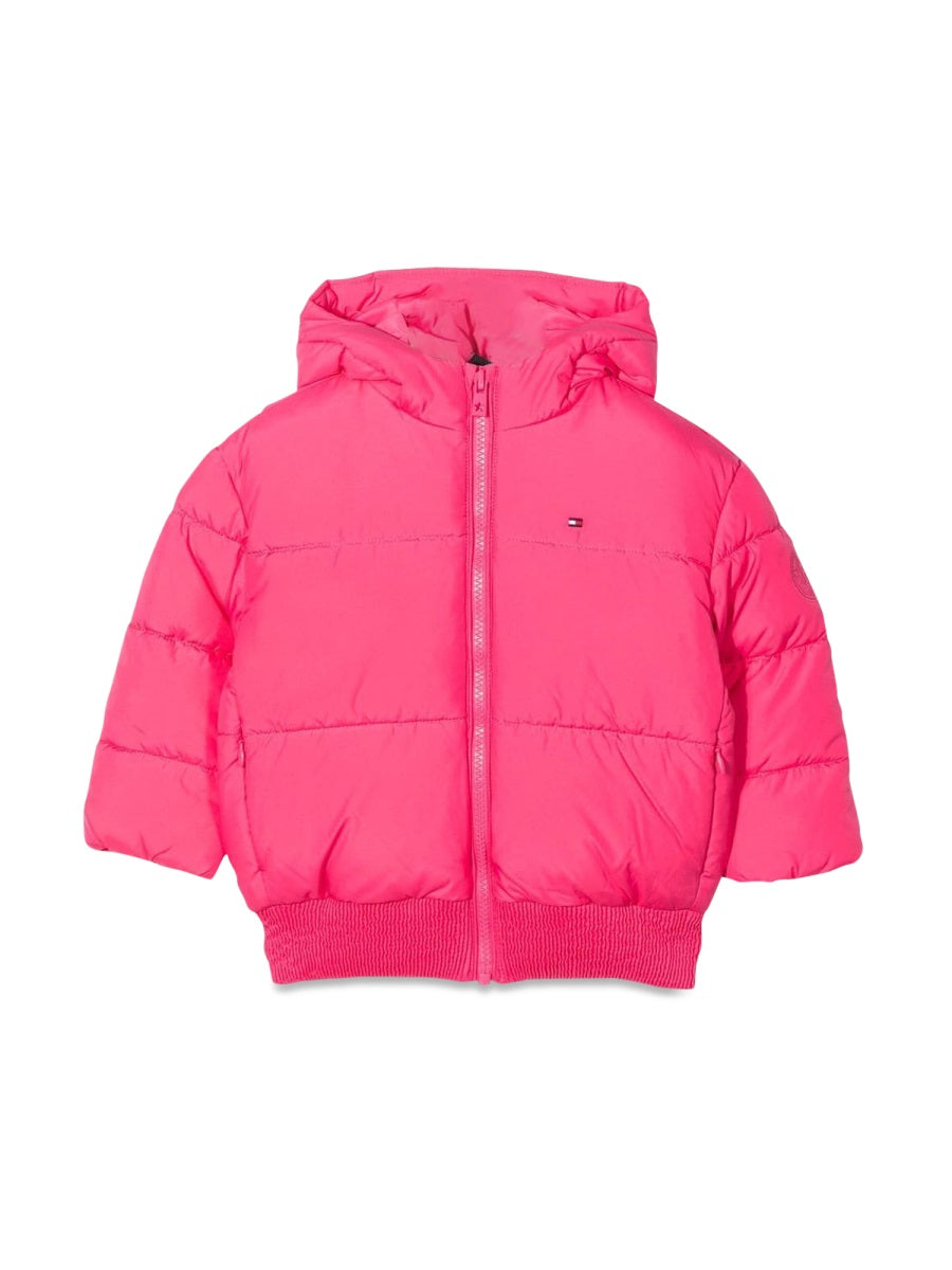TOMMY HILFIGER Mini Hood Branded Puffer Jacket for Girls