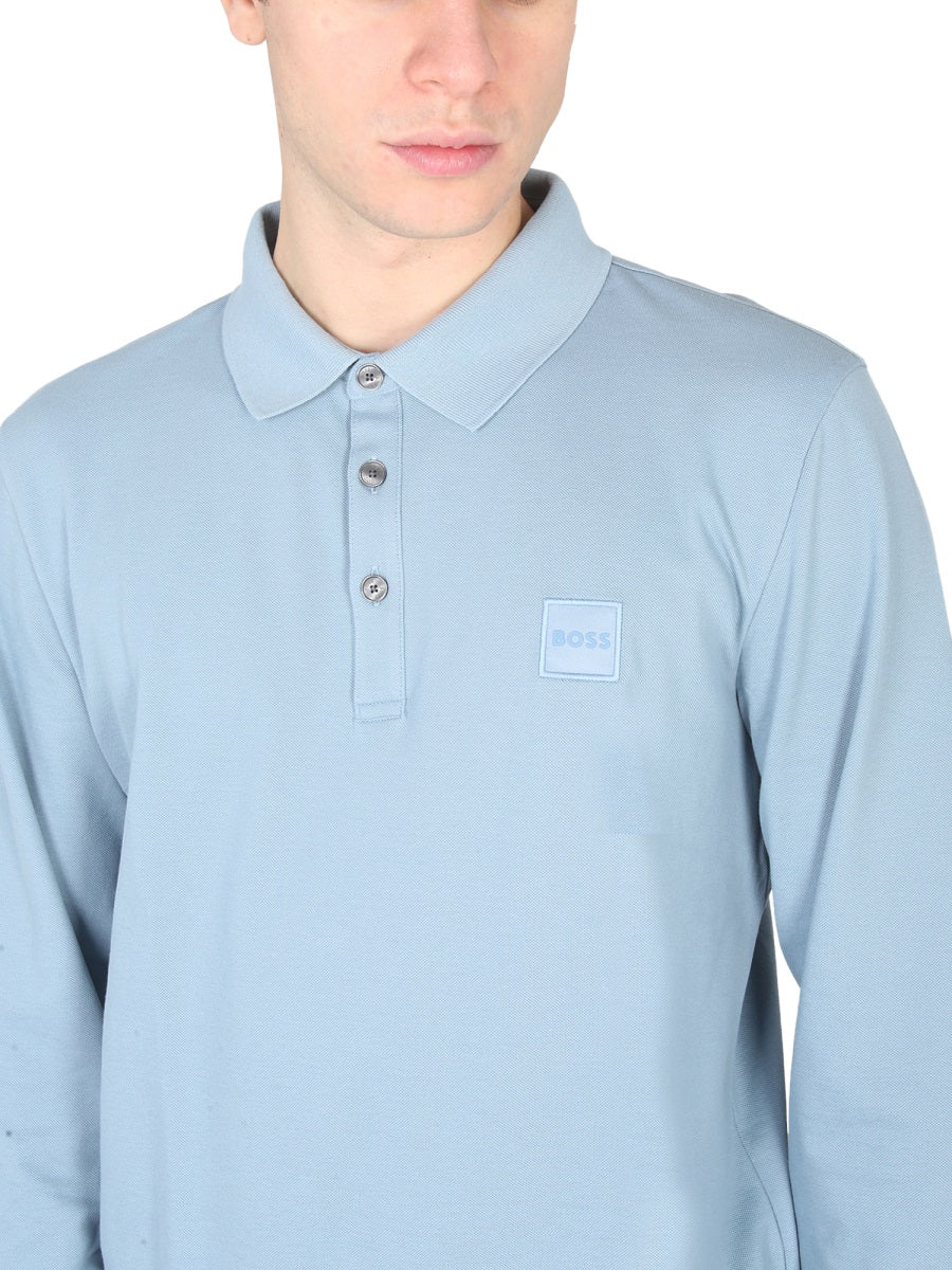 BOSS Classic Logo Patch Polo Shirt