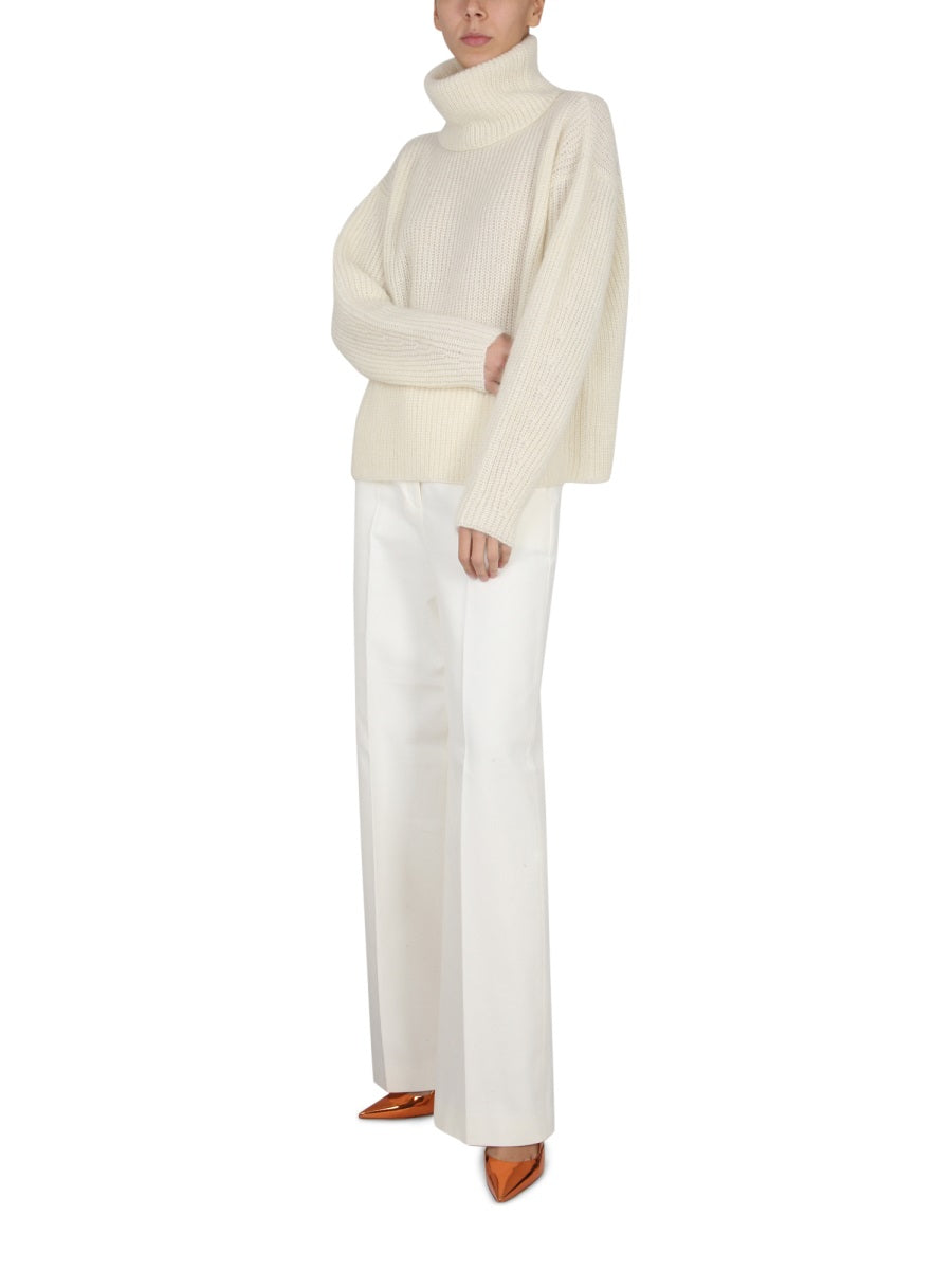 BOSS High Neck Straight Bottom Sweater - Women