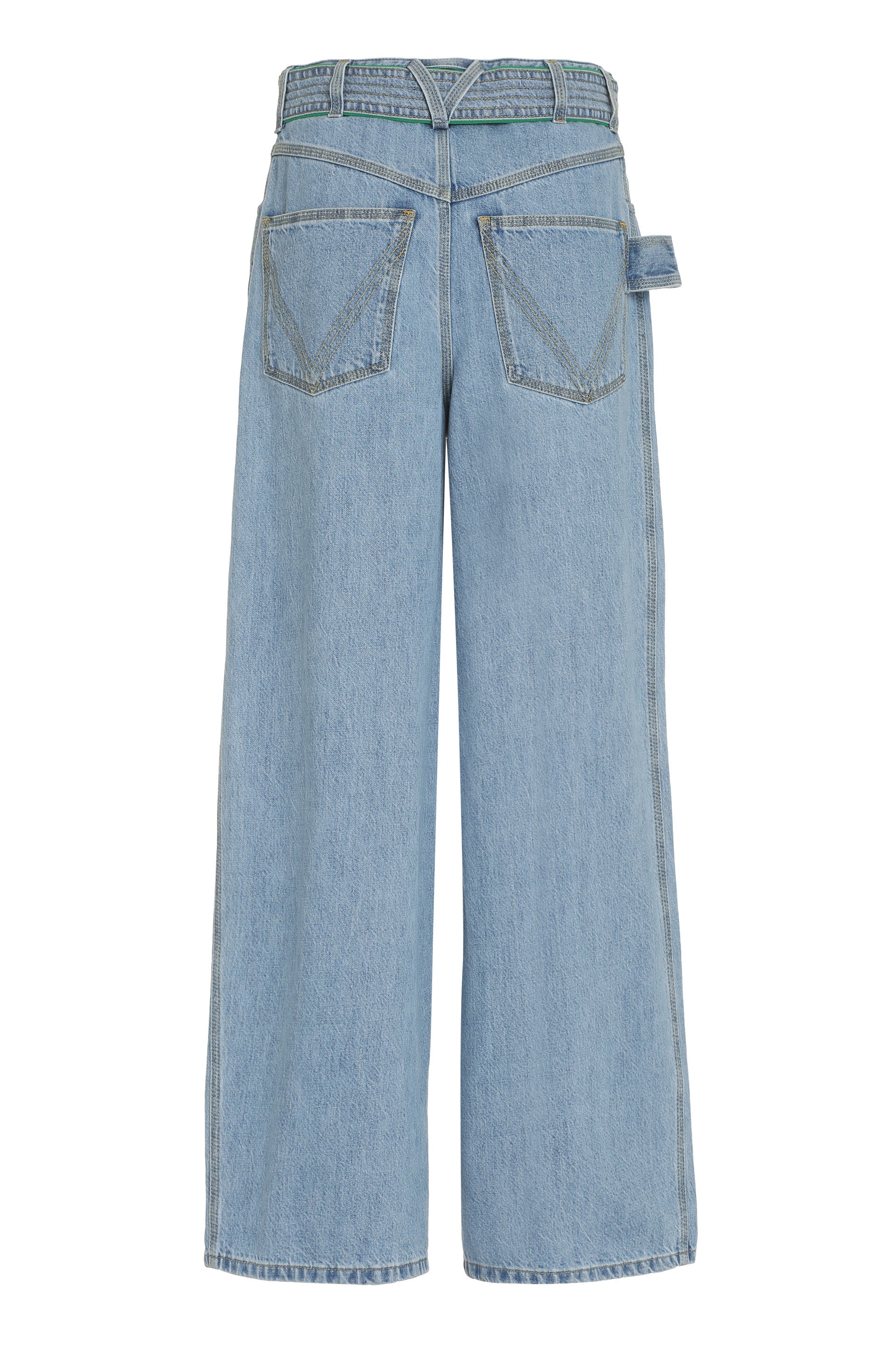 BOTTEGA VENETA Wide-Leg Jeans with Removable Belt for Women