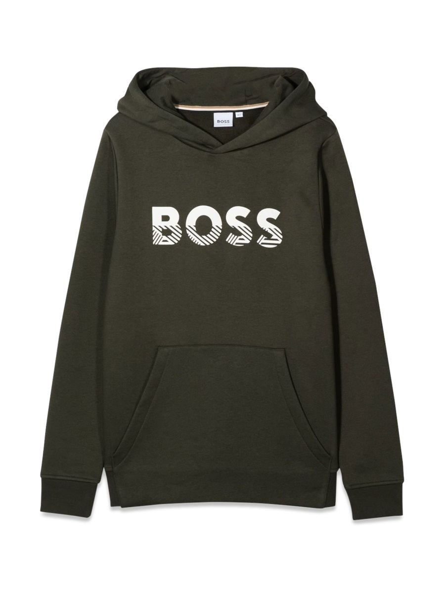 BOSS Logo Hoodie for Boys - FW22