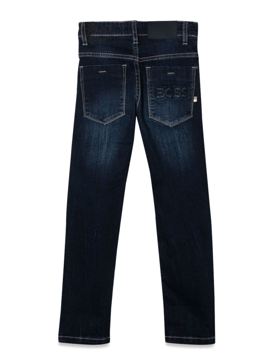BOSS Boys' Trendy Denim Jeans - FW22