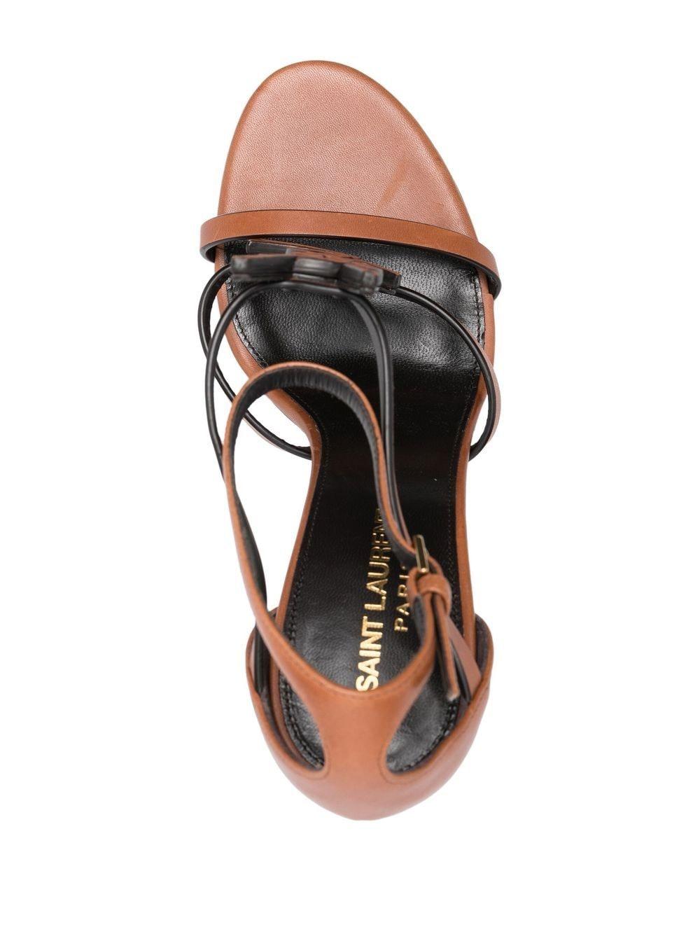 SAINT LAURENT Cassandra Mini Sandals