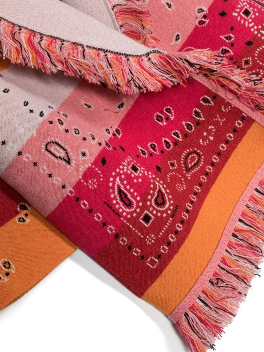 ALANUI Striped Bandana Jacquard Card for Girls