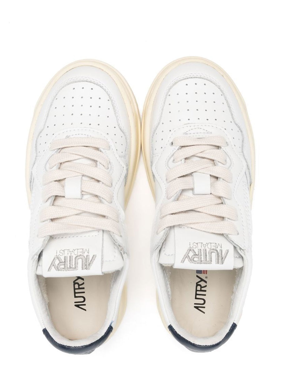 AUTRY Contrast Heel Mini Sneaker for Kids