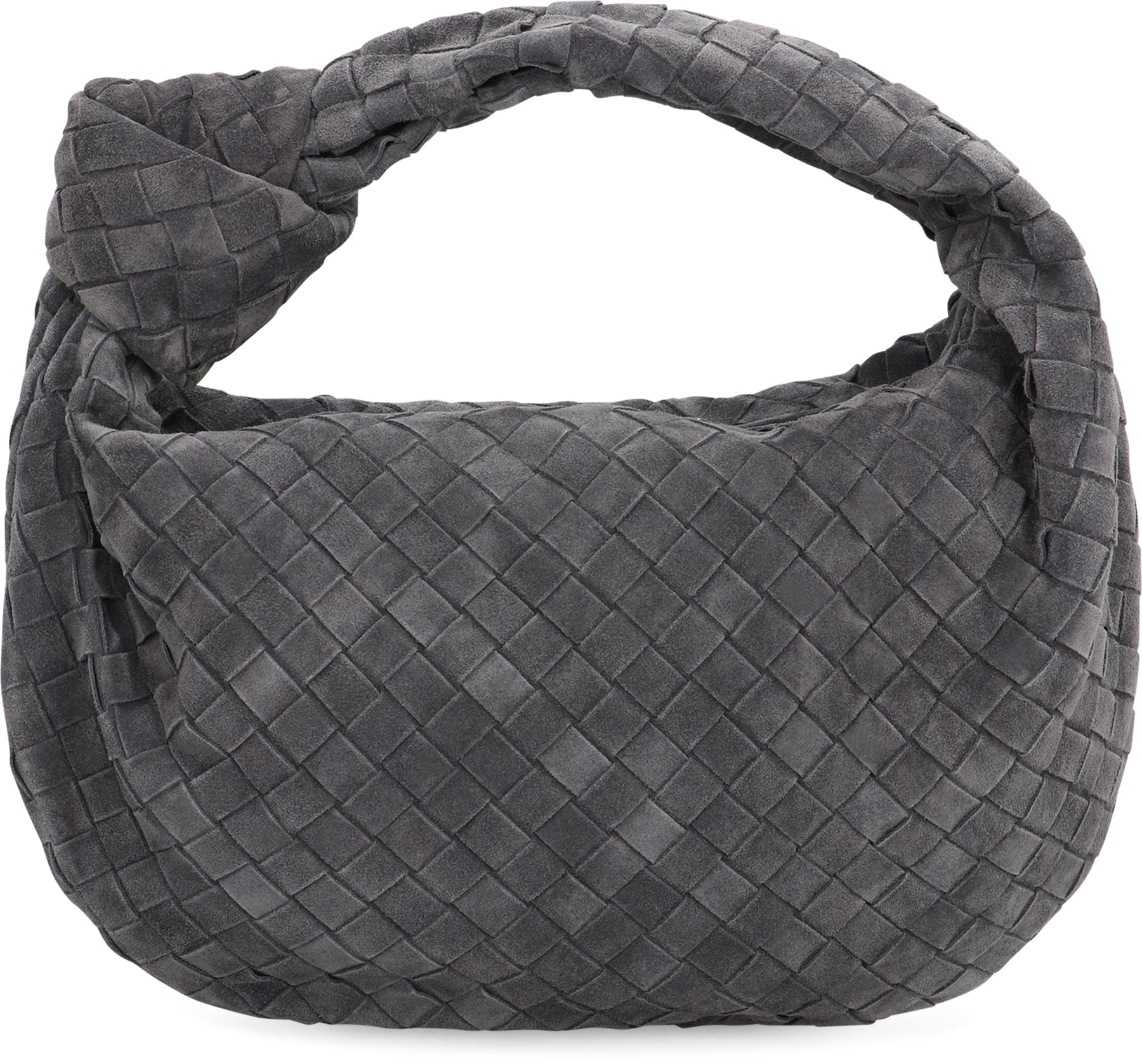 BOTTEGA VENETA Mini Suede Jodie Handbag with Zip Closure - Modern & Minimalist Design