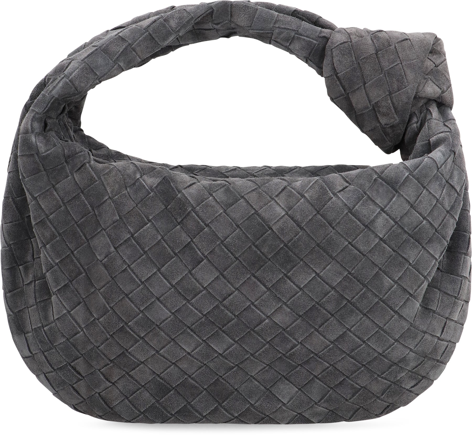 BOTTEGA VENETA Mini Suede Jodie Handbag with Zip Closure - Modern & Minimalist Design