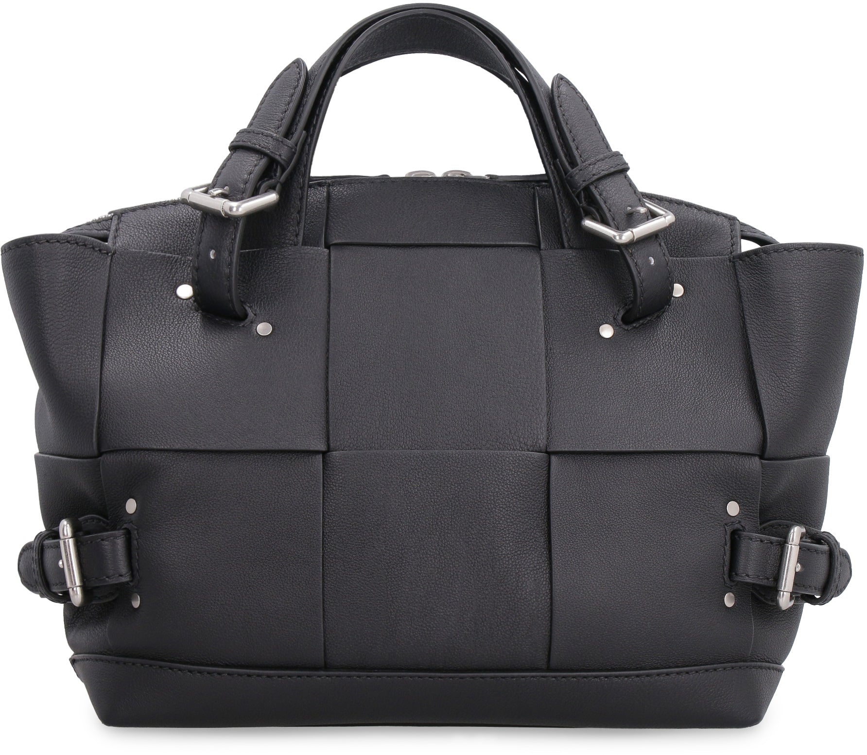 BOTTEGA VENETA Arco Tool Leather Mini Tote Handbag