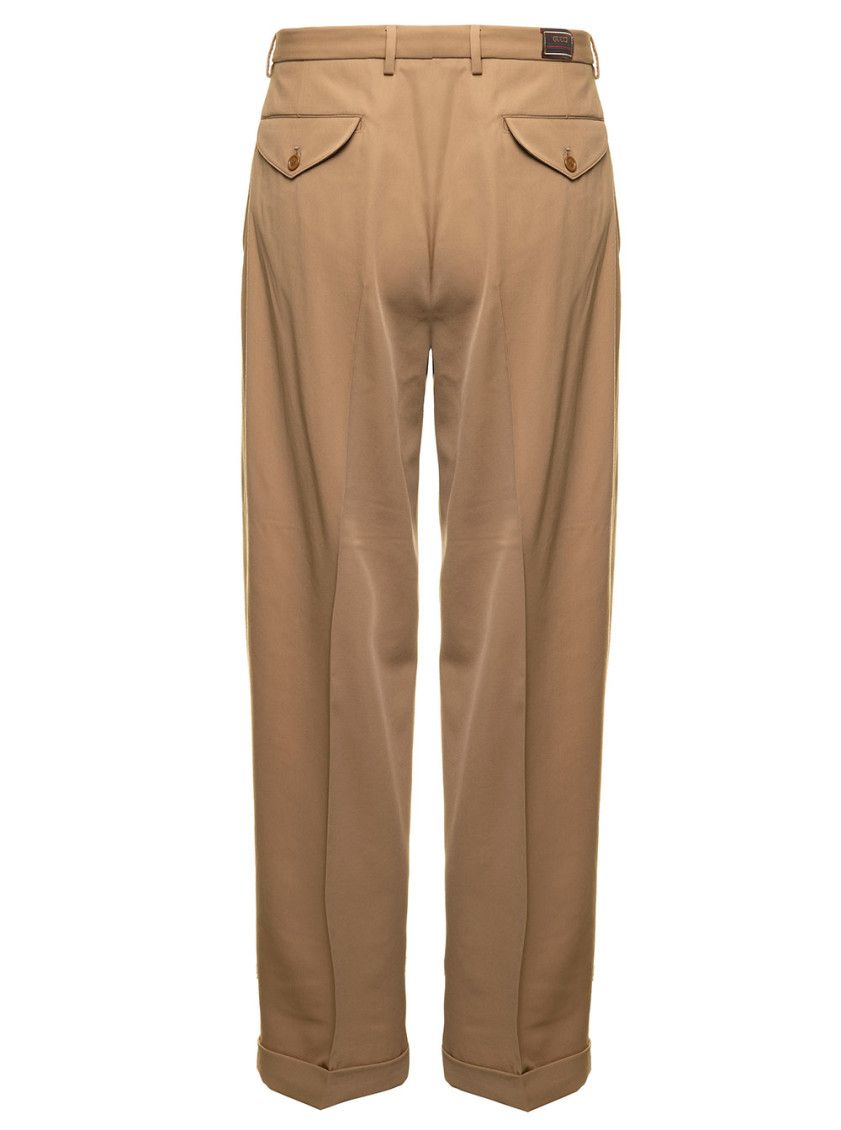 GUCCI Luxury Wool Trousers for Men - FW22 Collection
