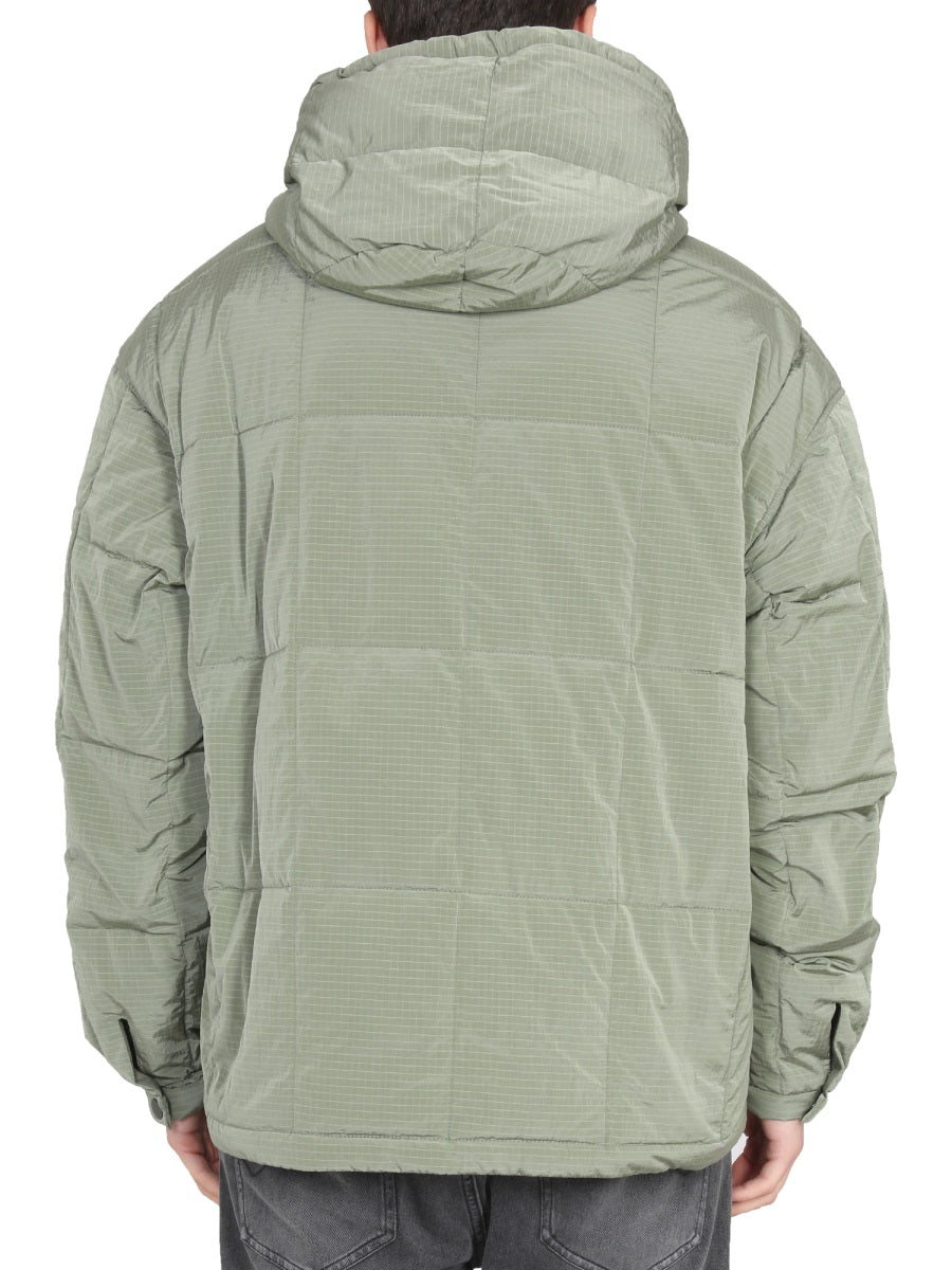 IENKI IENKI Men's Anorak Jacket with Drawstring Hood