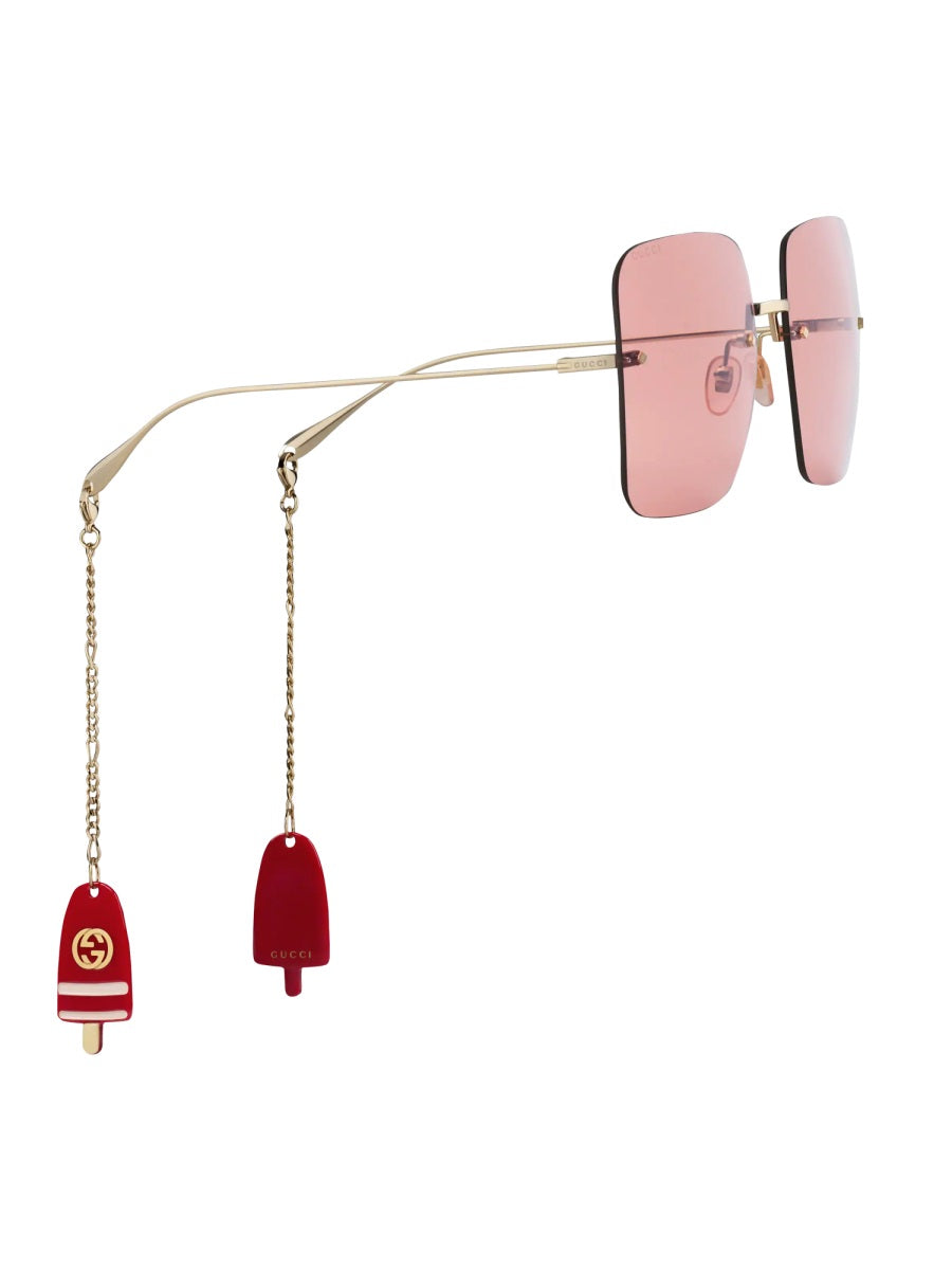 GUCCI Oversized Square Sunglasses - 6.1 cm Lens Diameter