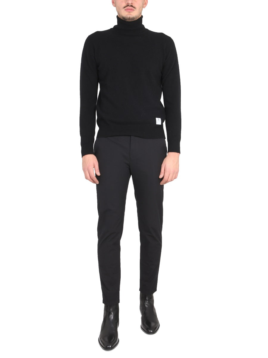 DEPARTMENT FIVE Logo Patch Trousers for Men