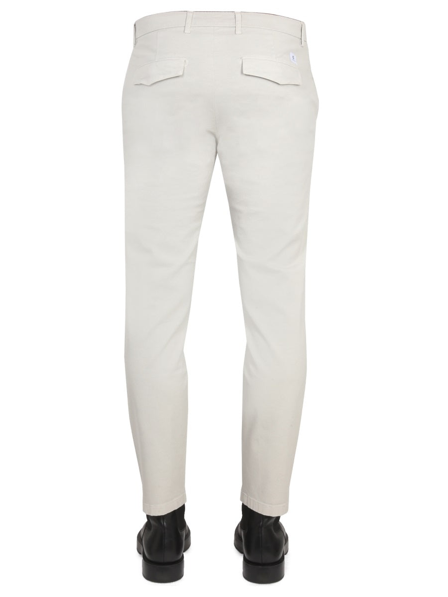 DEPARTMENT FIVE Stylish Logo Patch Pants for Men